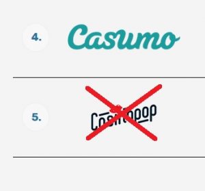 Casumo tar över stafettpinnen från Casinopop!